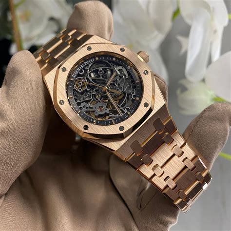 audemars piguet royal oak rose gold|audemars piguet used royal oak.